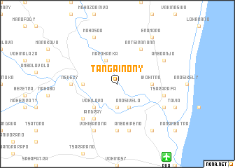 map of Tangainony