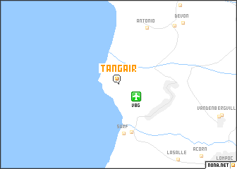 map of Tangair