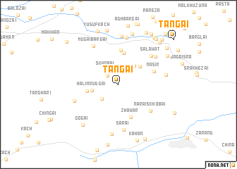 map of Tangai