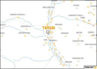 map of Tangai