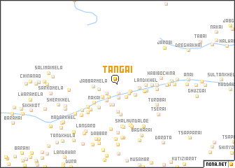 map of Tangai