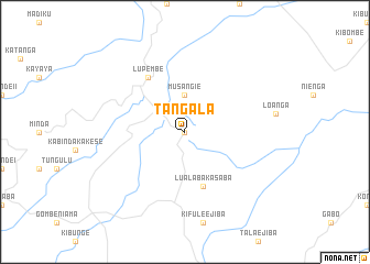map of Tangala