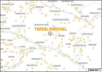 map of Tangal Imar Khel