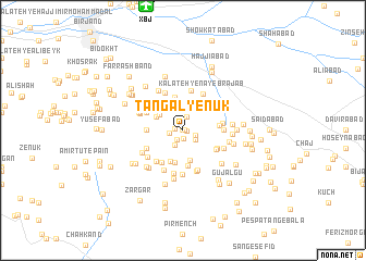 map of Tangal-ye Nuk