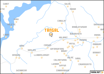 map of Tangal