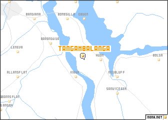 map of Tangambalanga