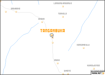 map of Tangambuka