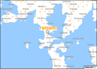 map of Tangam-ni