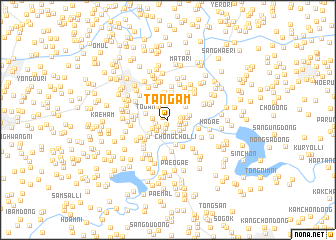 map of Tangam