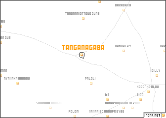 map of Tanganaga Ba