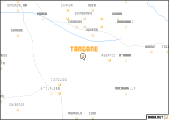 map of Tangane