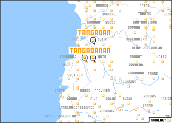 map of Tangaoan