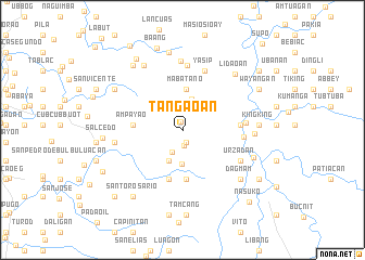 map of Tangaoan