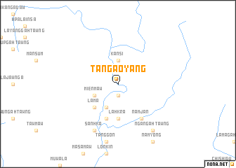 map of Tāngāoyāng