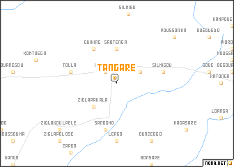 map of Tangaré