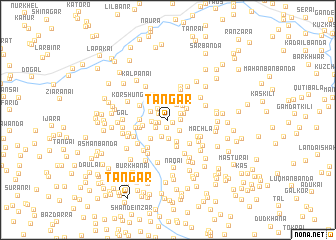 map of Tāngar