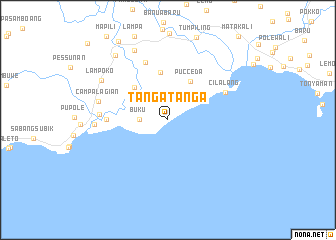 map of Tangatanga