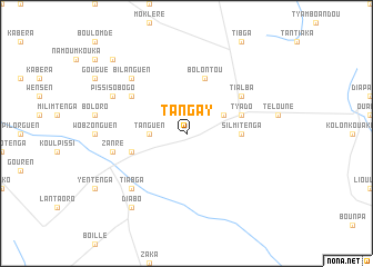 map of Tangay