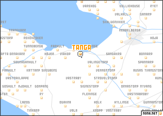 map of Tånga