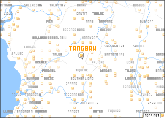 map of Tangbaw