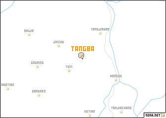 map of Tangba
