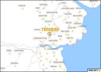 map of Tangbian