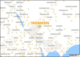 map of Tangbo-dong