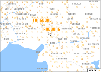 map of Tangbong