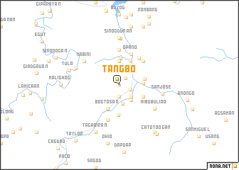 map of Tangbo