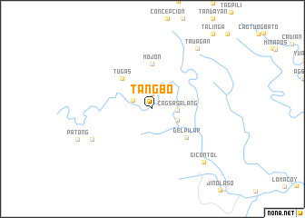 map of Tangbo