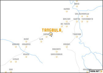 map of Tangbula