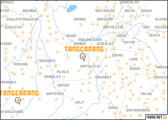 map of Tangcarang