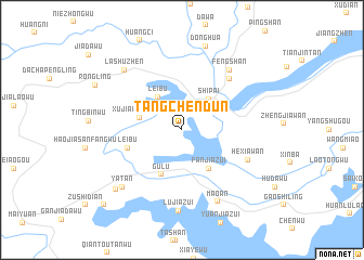 map of Tangchendun