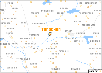 map of Tang-ch\