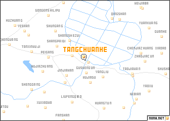 map of Tangchuanhe