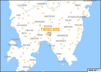 map of Tangcong