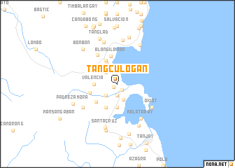 map of Tangculogan