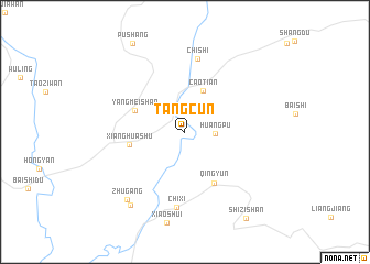 map of Tangcun
