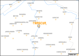 map of Tangcun