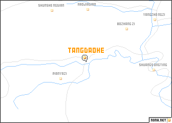 map of Tangdaohe