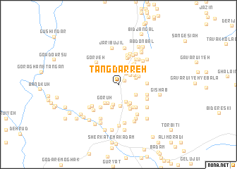 map of Tang Darreh