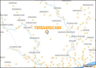 map of Tangdong-ch\