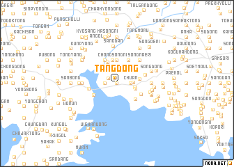 map of Tang-dong