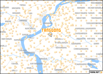 map of Tang-dong