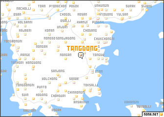 map of Tang-dong