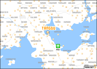 map of Tangdu