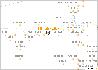 map of Tangeh Līch