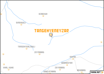 map of Tangeh-ye Neyzār