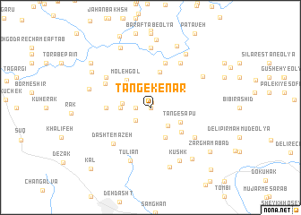 map of Tang-e Kenār