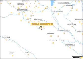 map of Tang-e Khīāreh